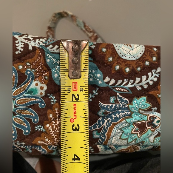Retired Vera Bradley Java Blue handbag - Picture 7 of 10